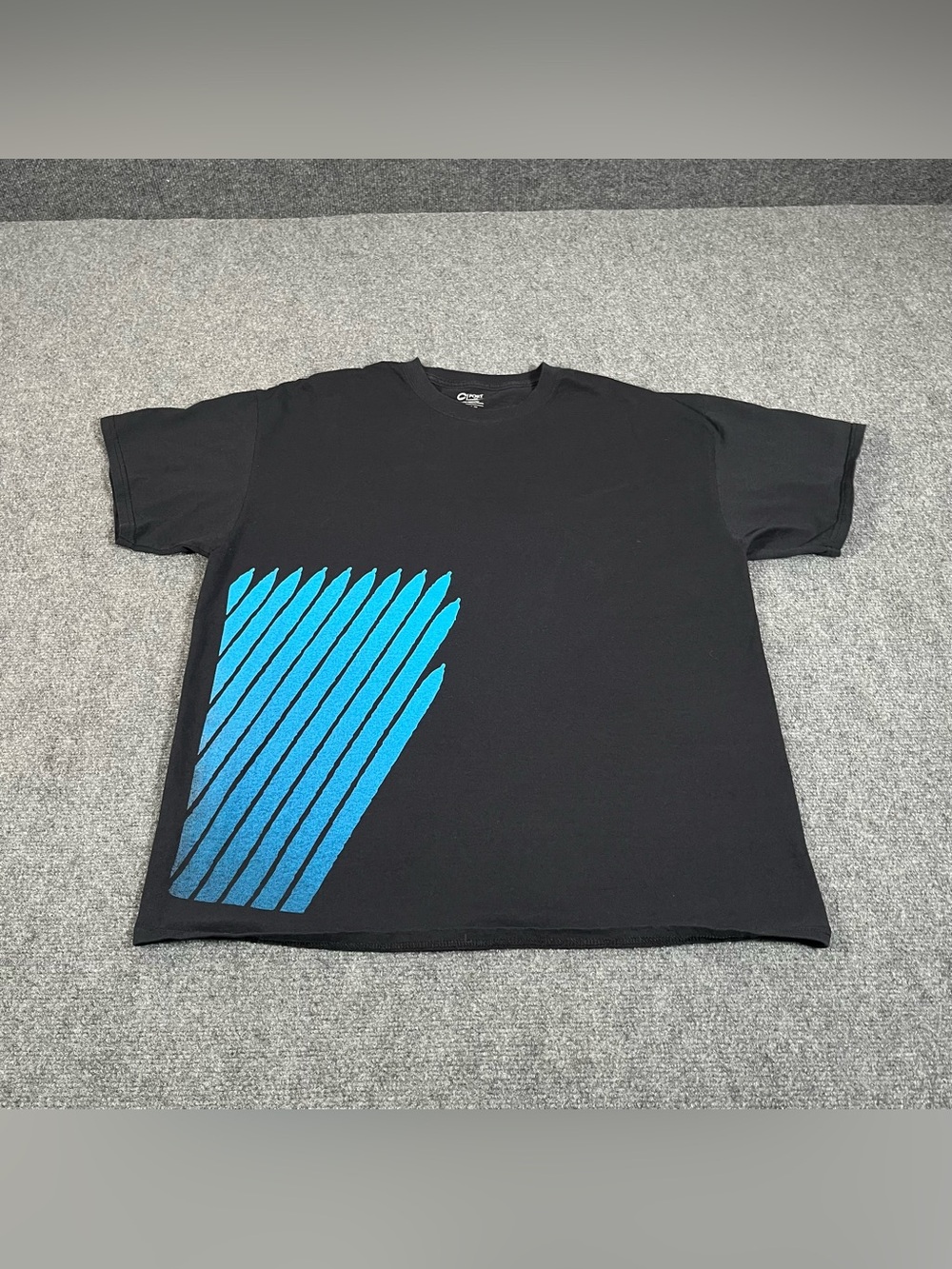 Vtg galaxy samsung Shirt Men’s Xl Black Y2K Promo Double Sided Advertisement